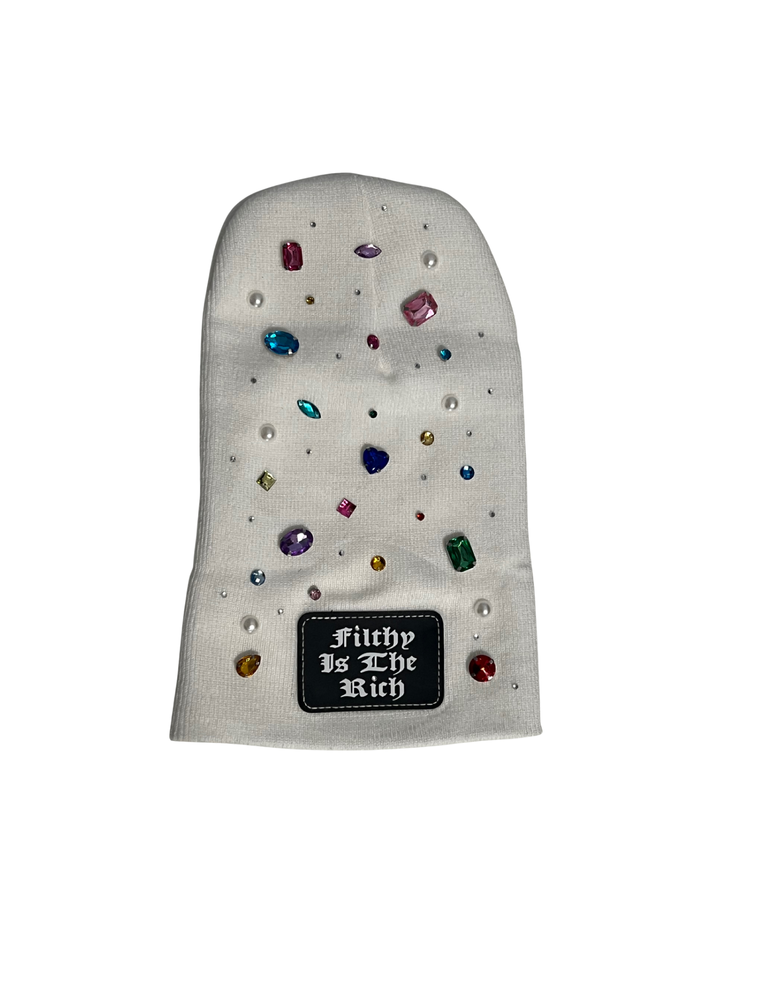 Filthy Is The Rich Multicolor Stone Beanie